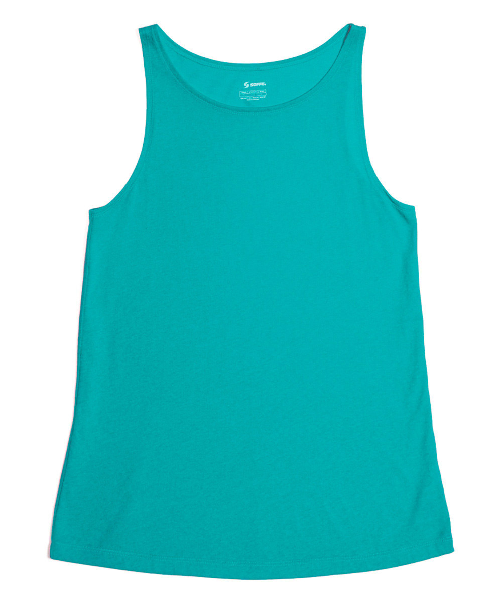 Soffe Women's Tank Tops RICHT - Rich Turquoise Studio Tank - Women | Zulily