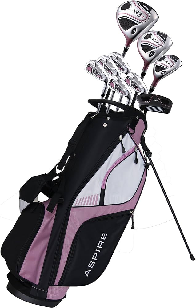 Aspire XD1 Ladies Womens Complete Right Handed Golf Clubs Set Includes Titanium Driver, S.S. Fair... | Amazon (US)