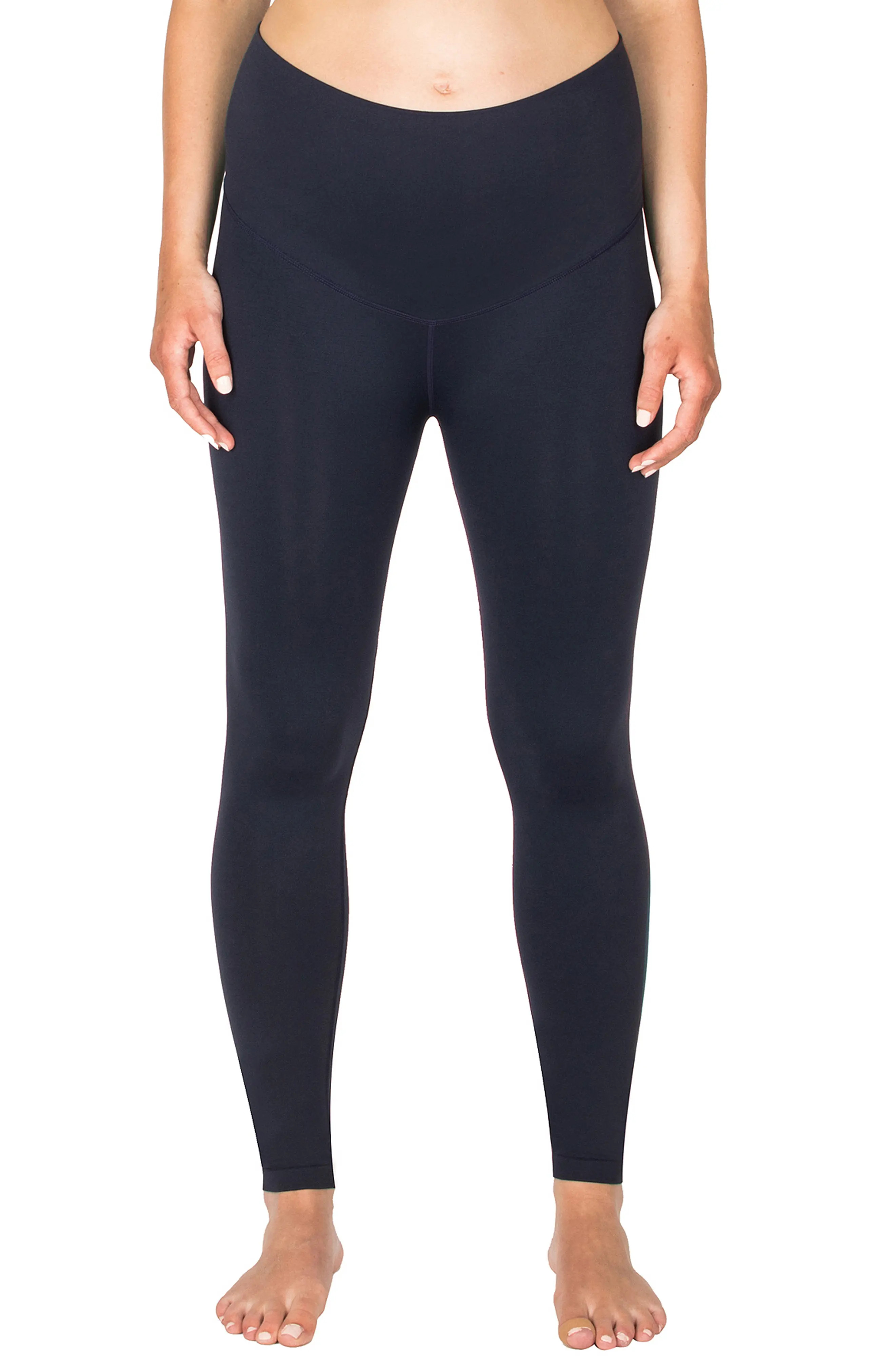 Women's Modern Eternity Seamless Yoga Maternity Leggings, Size Small - Blue | Nordstrom