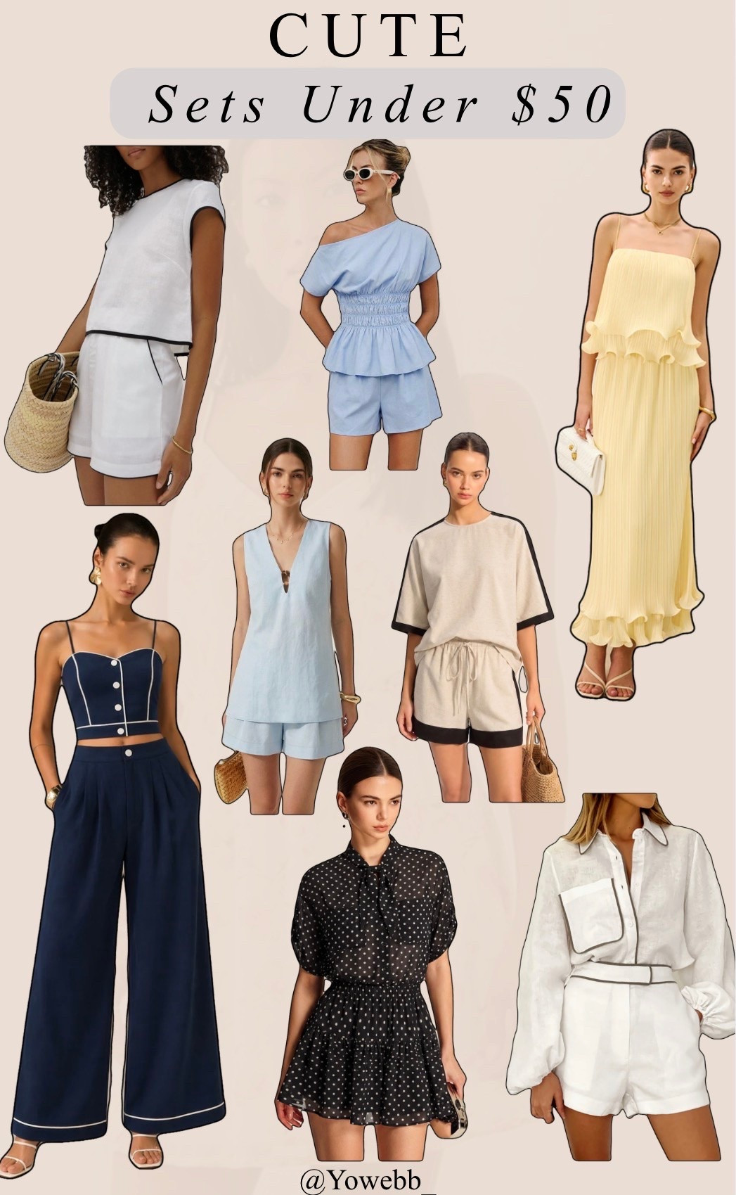 Chic, effortless, and all under $50, looking cute shouldn’t break the bank! 
 #LTKStyle #CasualOutfits #MatchingSets

#LTKSeasonal #LTKOver40 #LTKootd