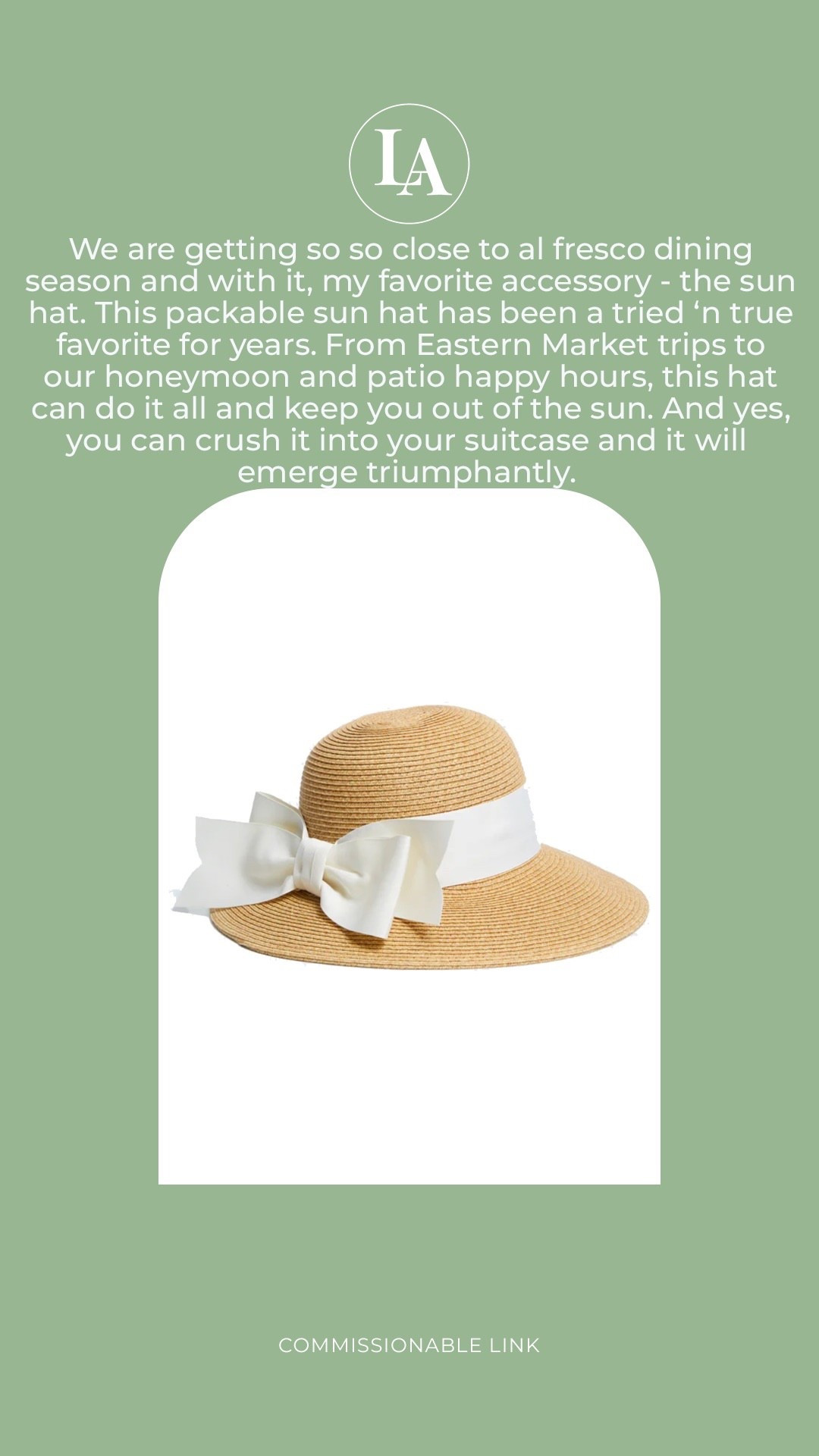 Tuckernuck packable sunhat 