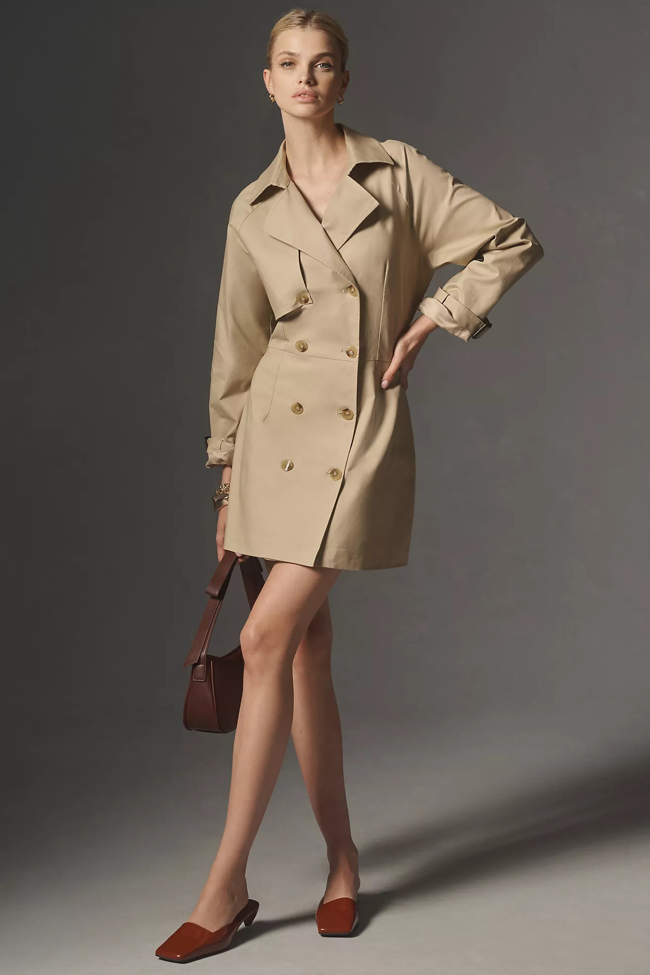 Mare Mare x Anthropologie Trench Coat Dress | Anthropologie (US)