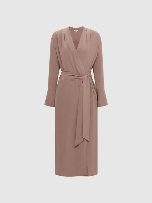 Silk Robe | Reiss UK