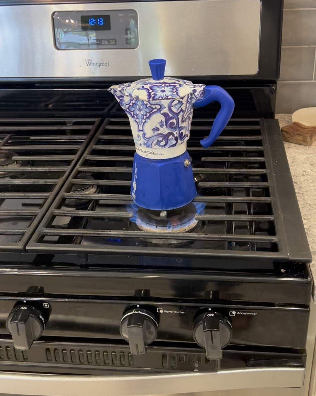 Morning coffee, but make it chic. ☕️✨

If you love a smooth, espresso-style brew without the hassle, the Dolce & Gabbana Bialetti Moka Pot is your new best friend. Paired with the Cuisinart Cream Coffee Grinder for the perfect fresh grind, this combo takes your morning ritual to the next level.

Watch how easy it is to brew like a boss → Grind. Fill. Brew. Sip. Enjoy. ☕️✨

Tap to shop and upgrade your coffee game! 
.
#MokaPot #DolceGabbana #CoffeeLover #MorningRitual #ChicMom #LTKKitchen #CaffeineQueen #EspressoAtHome 
 #LTKFinds

#LTKHome