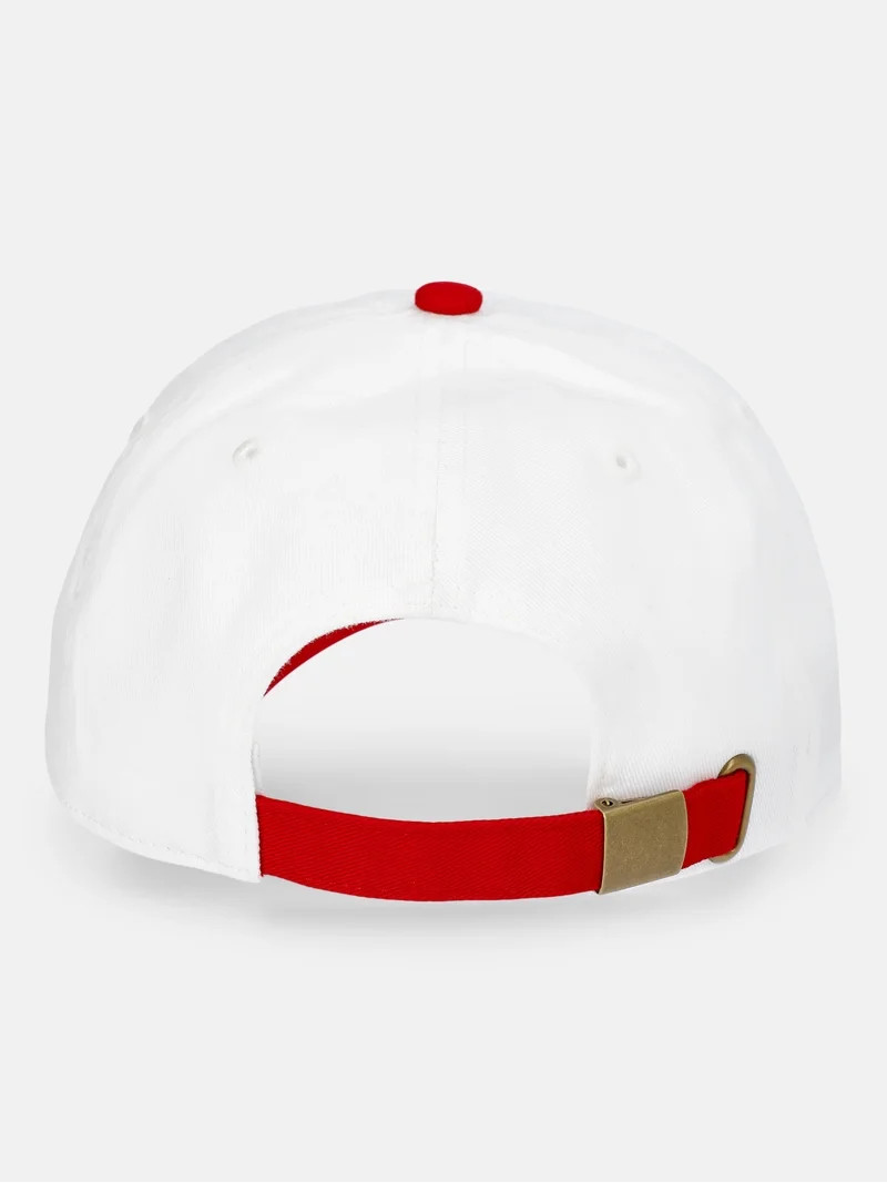 Time and Tru Women's Yacht Club Embroidered Baseball Hat, Parchment | Walmart (US)