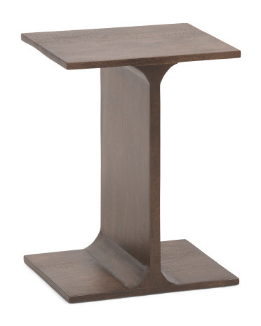15x12x20 Hearthwood Solid Mango Wood Side Table | TJ Maxx