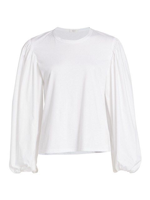 Bella Cotton Long-Sleeve Top | Saks Fifth Avenue