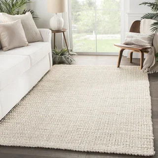 Murillo Hand-woven Jute Area Rug - Overstock - 28093377 | Bed Bath & Beyond
