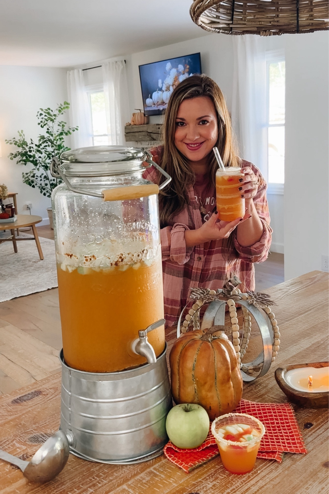 Punch dispenser. Fall party punch. Caramel apple punch  

#LTKSeasonal