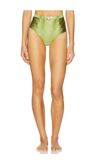 Kayla Bikini Bottom in Moss | Revolve Clothing (Global)