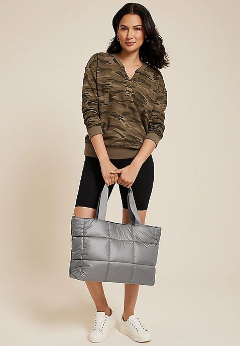 Quilted Tote Bag | Maurices