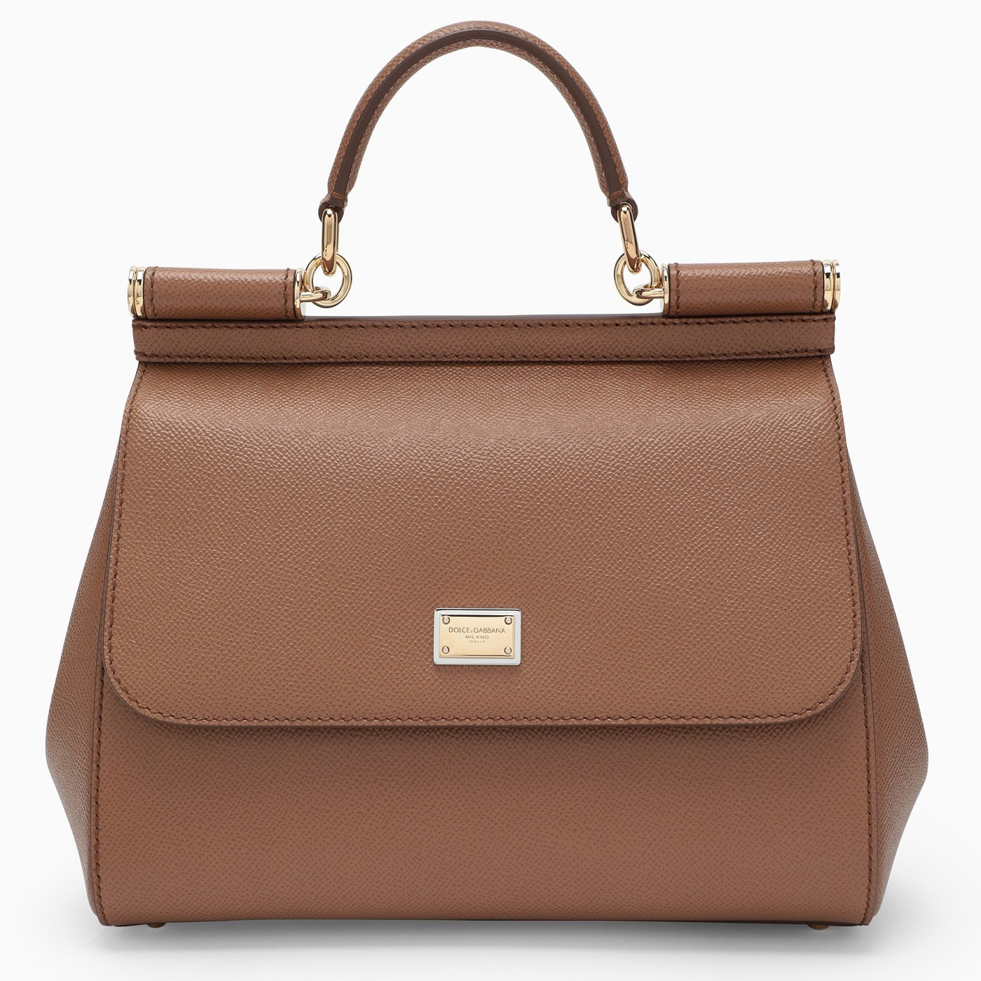 Borsa a mano Sicily media caramello | The Double F