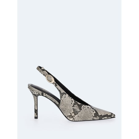 Devil Wears Prada Scoop Collection Women's Pointed Toe Slingback Heels | Walmart (US)