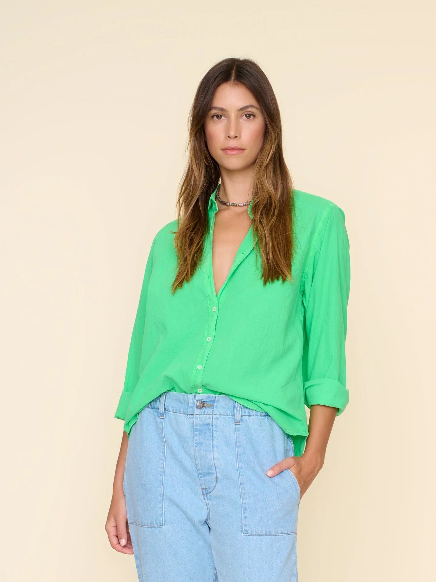 Green Glow Beau Shirt | Xirena