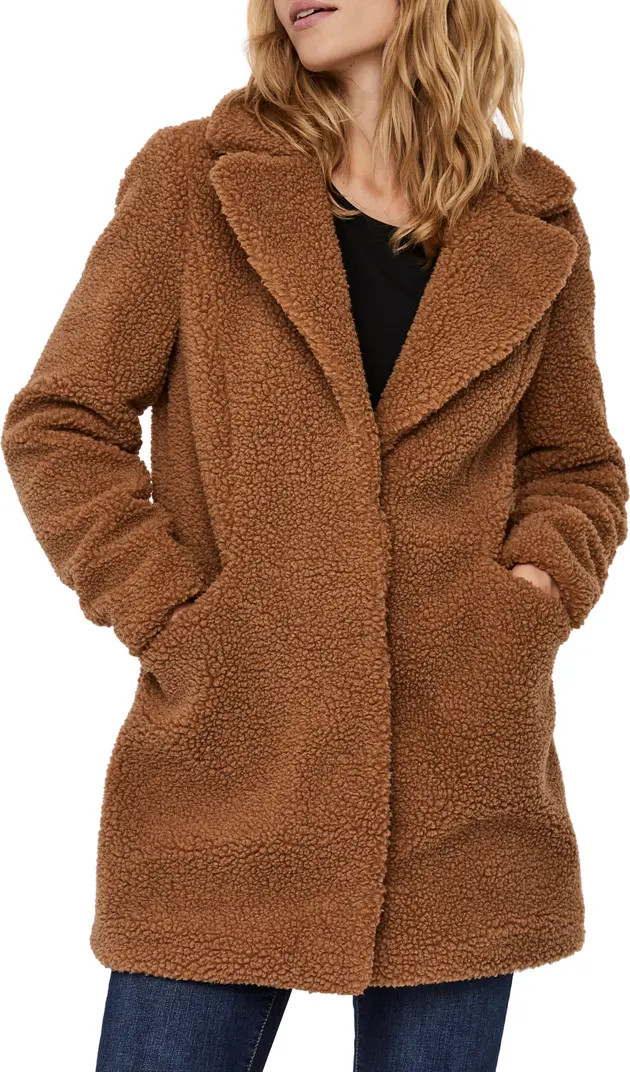 Donna Faux Fur Teddy Jacket | Nordstrom