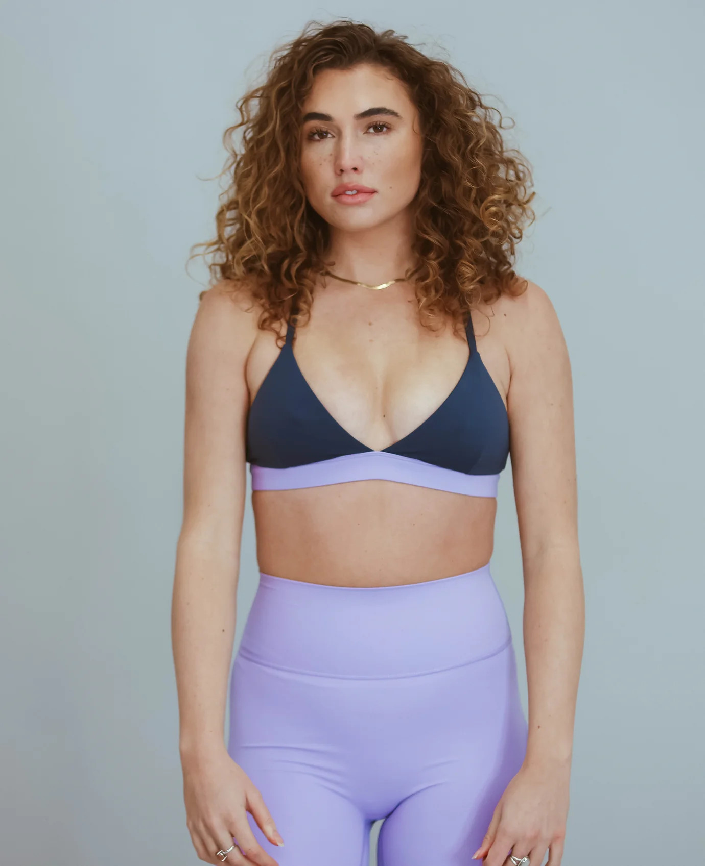 Triangle Bra - Indigo | Cara Loren Active