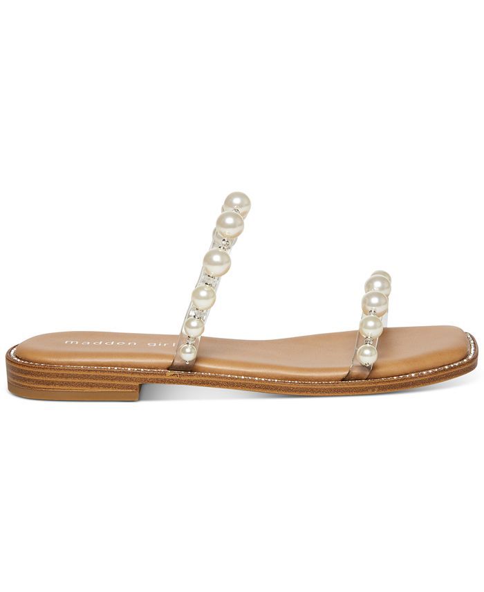 Madden Girl Peachy-P Pearl Slide Sandals & Reviews - Sandals - Shoes - Macy's | Macys (US)