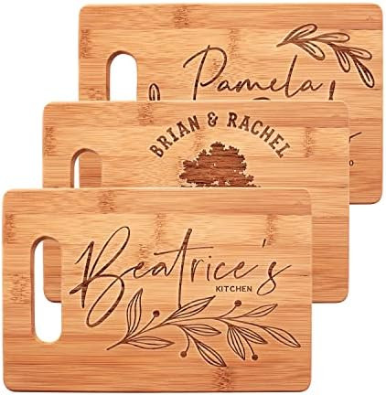 Personalized Cutting Board, 15 Designs - Gifts for Couples, Housewarming Gifts, Wedding Gifts, En... | Amazon (US)
