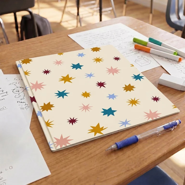 Pen+Gear 3-Prong 2-Pocket Paper Folder, Multicolor Stars | Walmart (US)