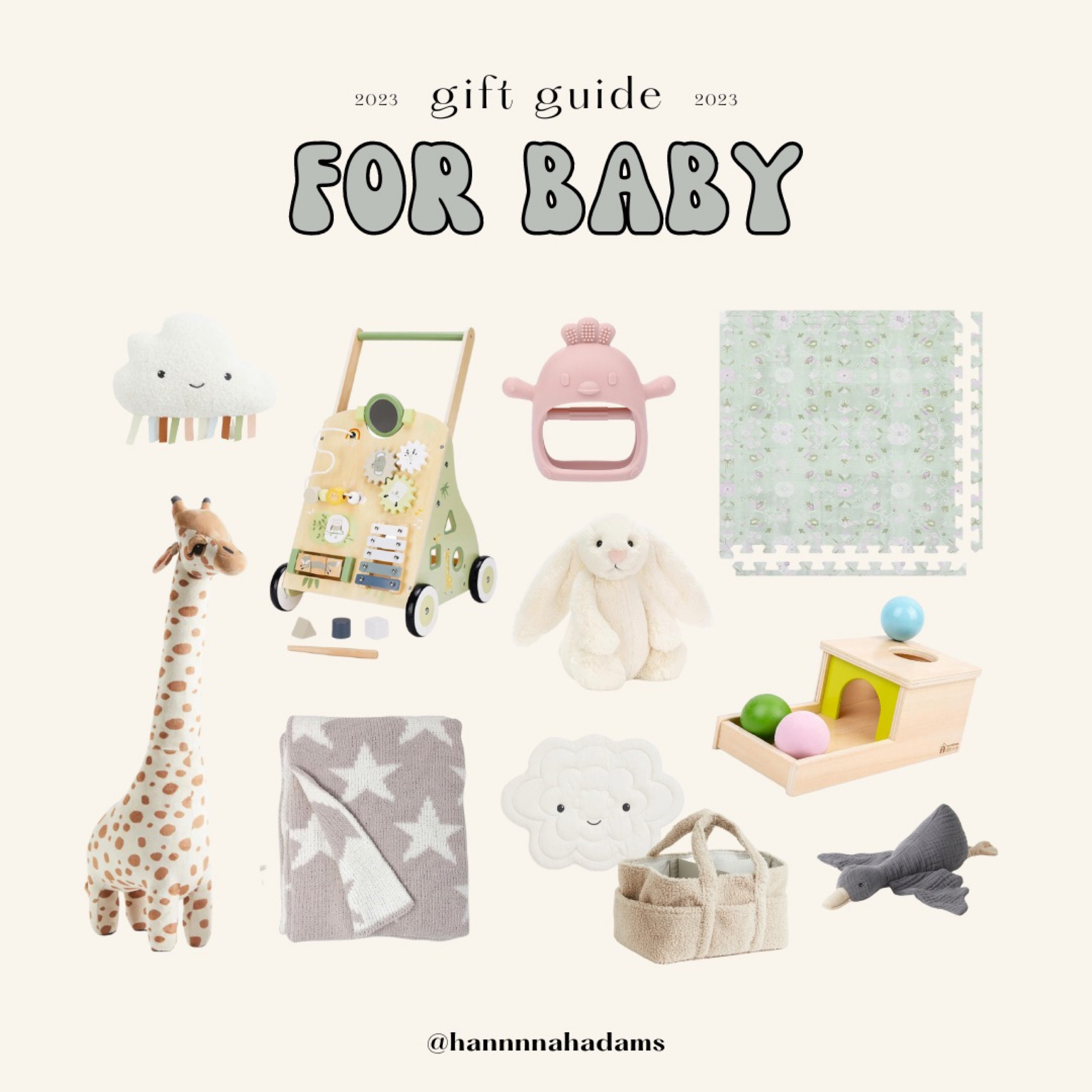 Gift Guide for Baby! Perfect gifts for 1 year olds & under!  

#LTKGiftGuide #LTKbaby #LTKHoliday