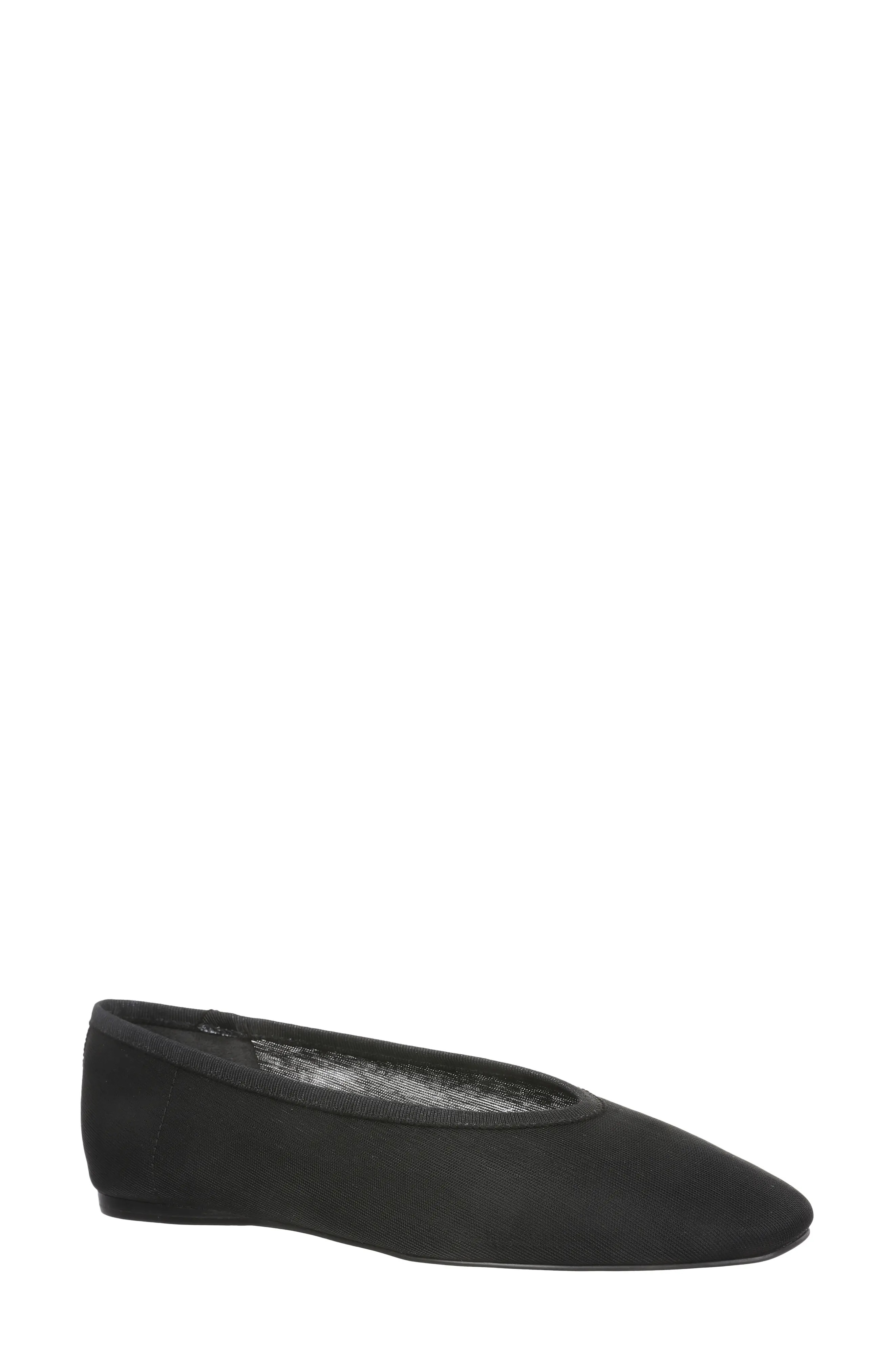 Nordstrom Maddox Mesh Flat in Brown Raisin at Nordstrom, Size 10 | Nordstrom
