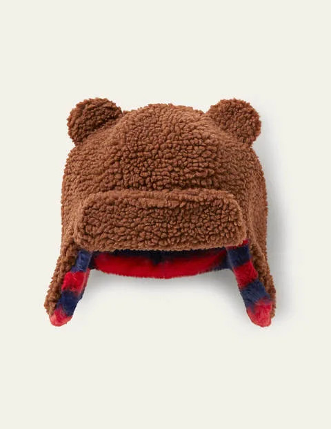 Bonnet ours en borg - Marron | Boden FR | Boden (FR)