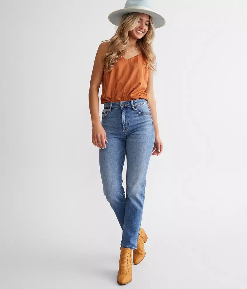 Tracey Cropped Straight Stretch Jean | Buckle