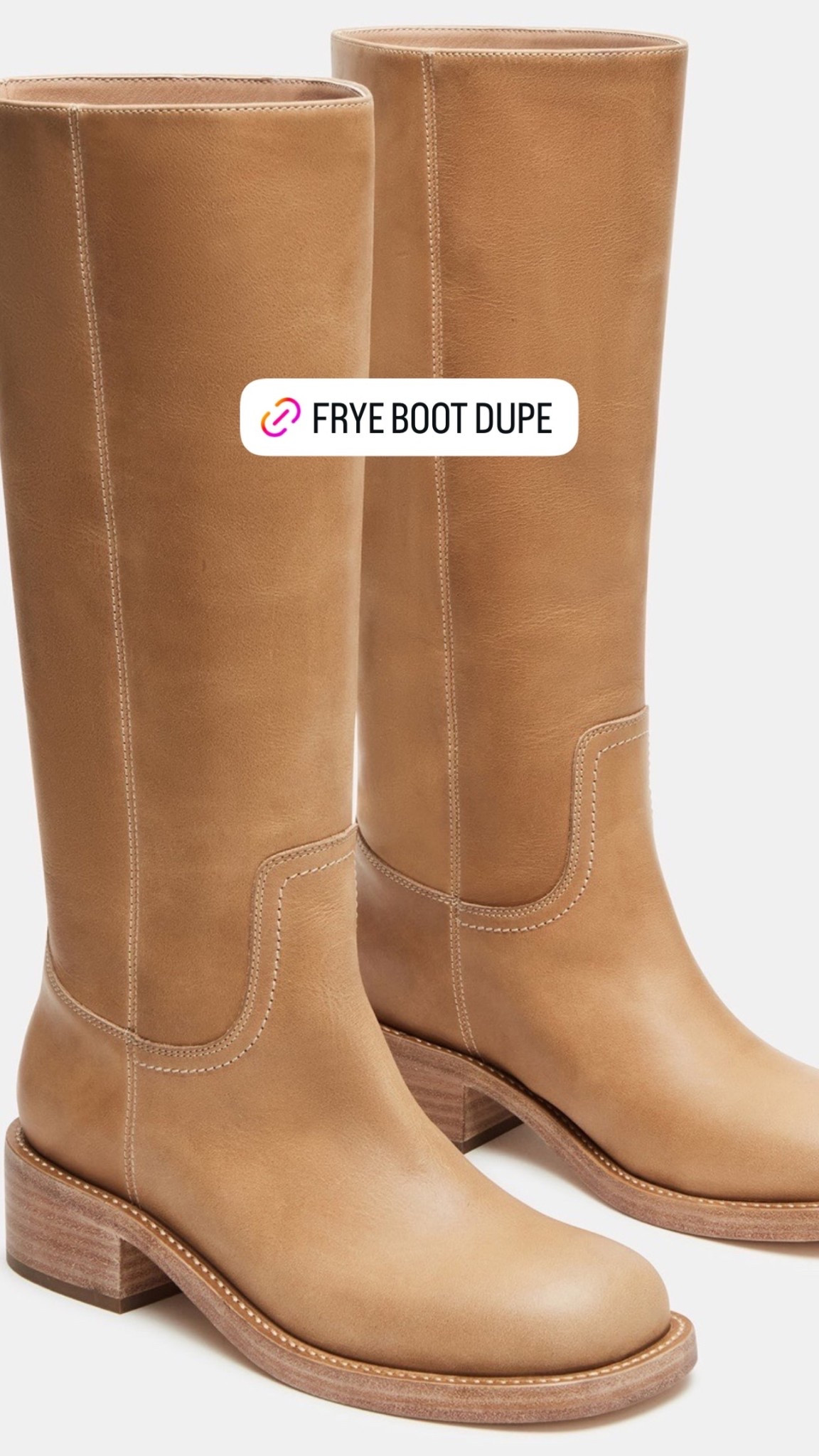 Frye Boot dupe 👢

#LTKStyleTip #LTKGiftGuide #LTKShoeCrush