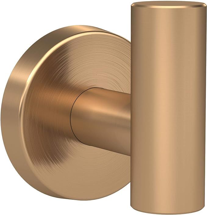 Amerock Arrondi Single Robe Hook in Brushed Bronze/Golden Champagne | Amazon (US)