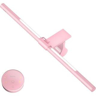Monitor Light Bar with Remote, Eye-Care No Glare Stepless Dimming Light Bar for Office Gaming Pink (1-Pack) | The Home Depot