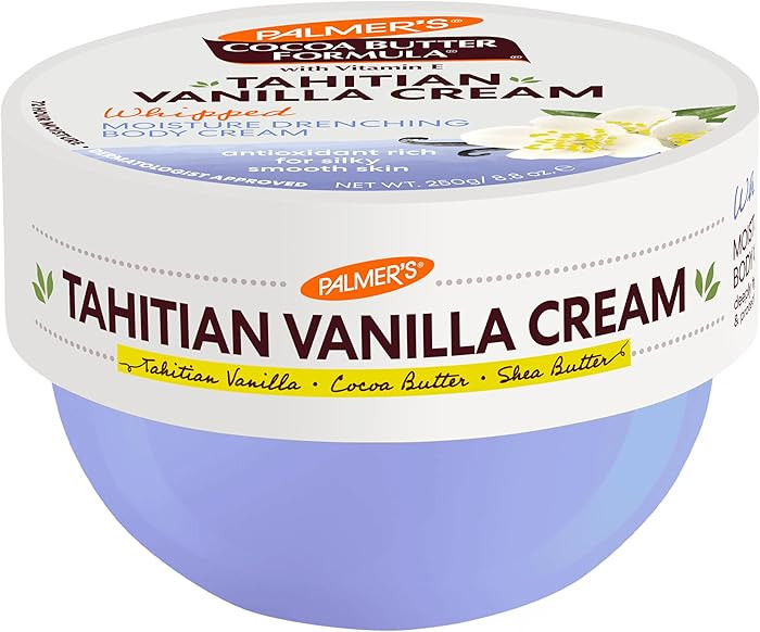 Palmer's Cocoa Butter Formula Body Cream, Moisture Drenching Tahitian Vanilla, 8.8 Oz, 72Hr Hydra... | Amazon (US)