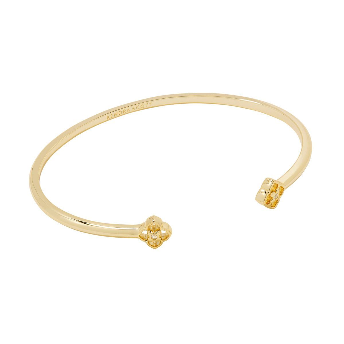 Kendra Scott Iris 14K Gold Over Brass Cuff Bracelet - Gold | Target