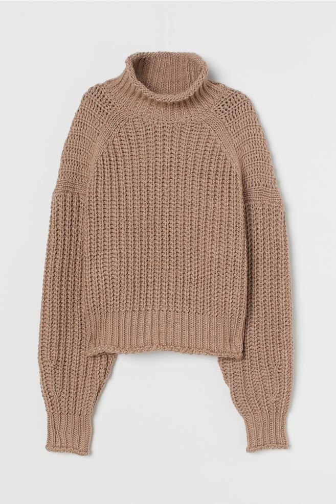 Ribbed Turtleneck Sweater | H&M (US)