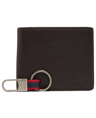 Men's Bi-Fold Wallet and Keychain Gift Set | Macy's