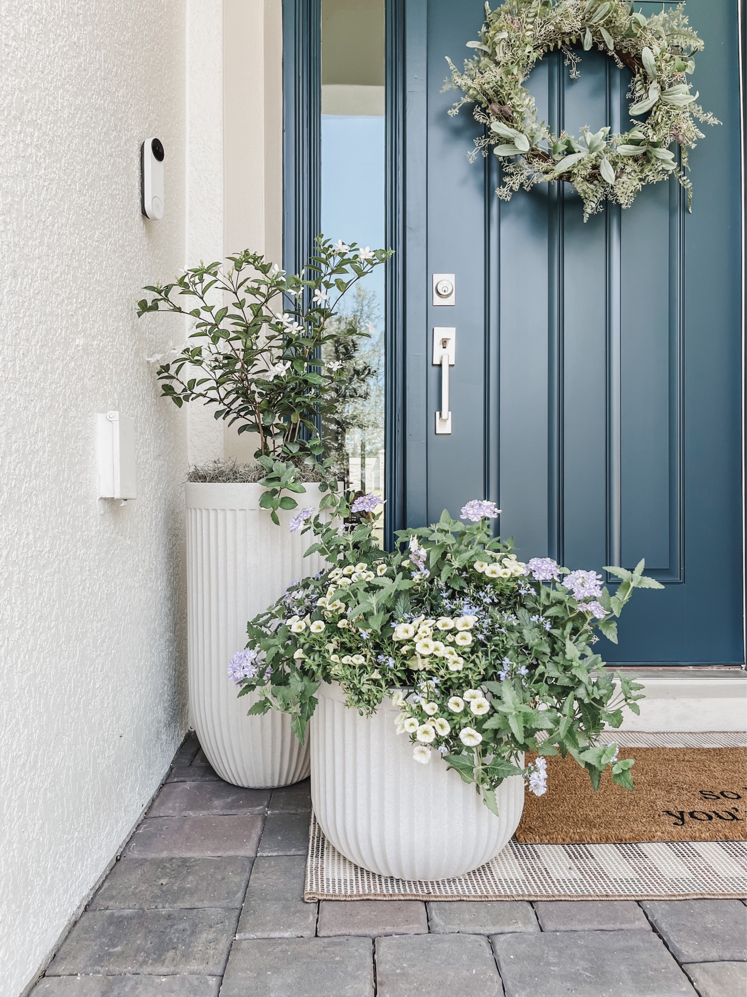 Spring/Summer front door 🌼 

First of many seasonal front door ideas to come! I just love styling our front doors for each season. Hope this gives you some ideas if you have a similar front stoop. ☺️ 

#LTKsalealert #LTKhome #LTKSeasonal