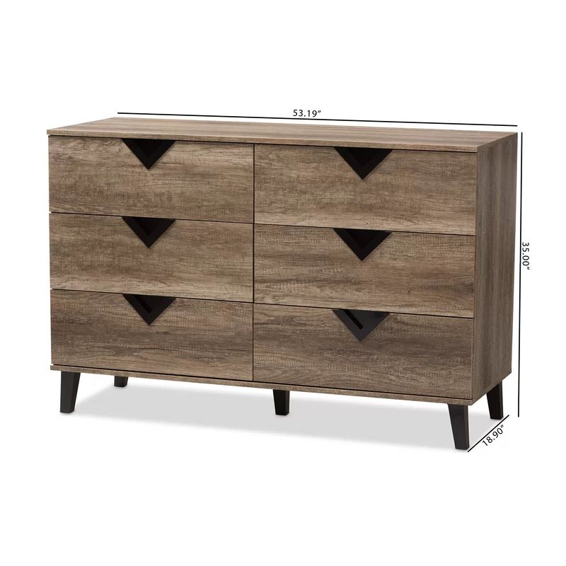 Elio 6 - Drawer Dresser | Wayfair North America