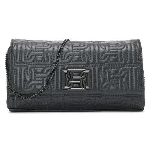 DKNY Women's Handbags CLUTCH,BLACK/BLACK,1SZ | Amazon (US)