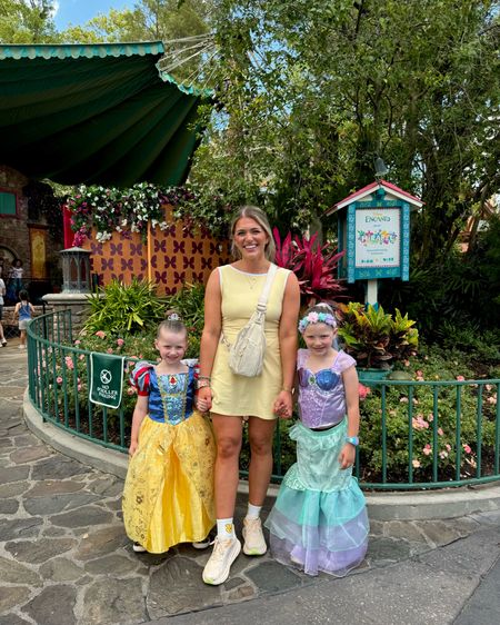 My yellow dress from Disney. So comfy & perfect for the heat. 11/10. TTS - M 😍💛🍋☀️ 
Dress has built in bra w good support - removable pads too. The built in romper/shorts is so comfy and doesn’t ride up. Fabric is sweat wicking & Perfect for the heat. 🙌🏼

#LTKTravel #LTKFindsUnder100 #LTKActive