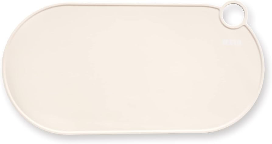 ruffles & co. Silicone Dog and Cat Bowl Mat and Water Mat Non-Slip Waterproof Washable Easy to Cl... | Amazon (US)