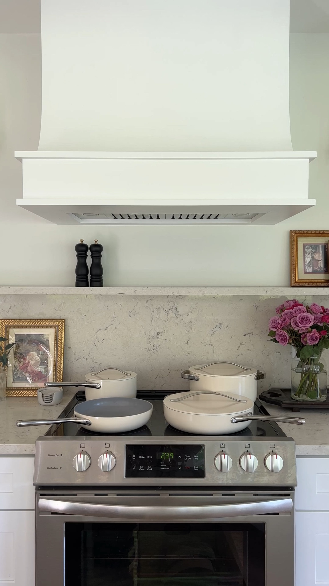 Seasonal cooking feels different when the tools are this beautiful. 🍂🥘 

Our Caraway set has been the backbone of our fall meals — hearty soups, roasted veggies and slow simmered sauces — all in our newly redesigned kitchen that makes cooking all that more enjoyable. 

Linking this exact set for you on LTK — worth every bit if you love making your kitchen feel like part of the season. 

#LTKFamily #LTKSeasonal #LTKHome