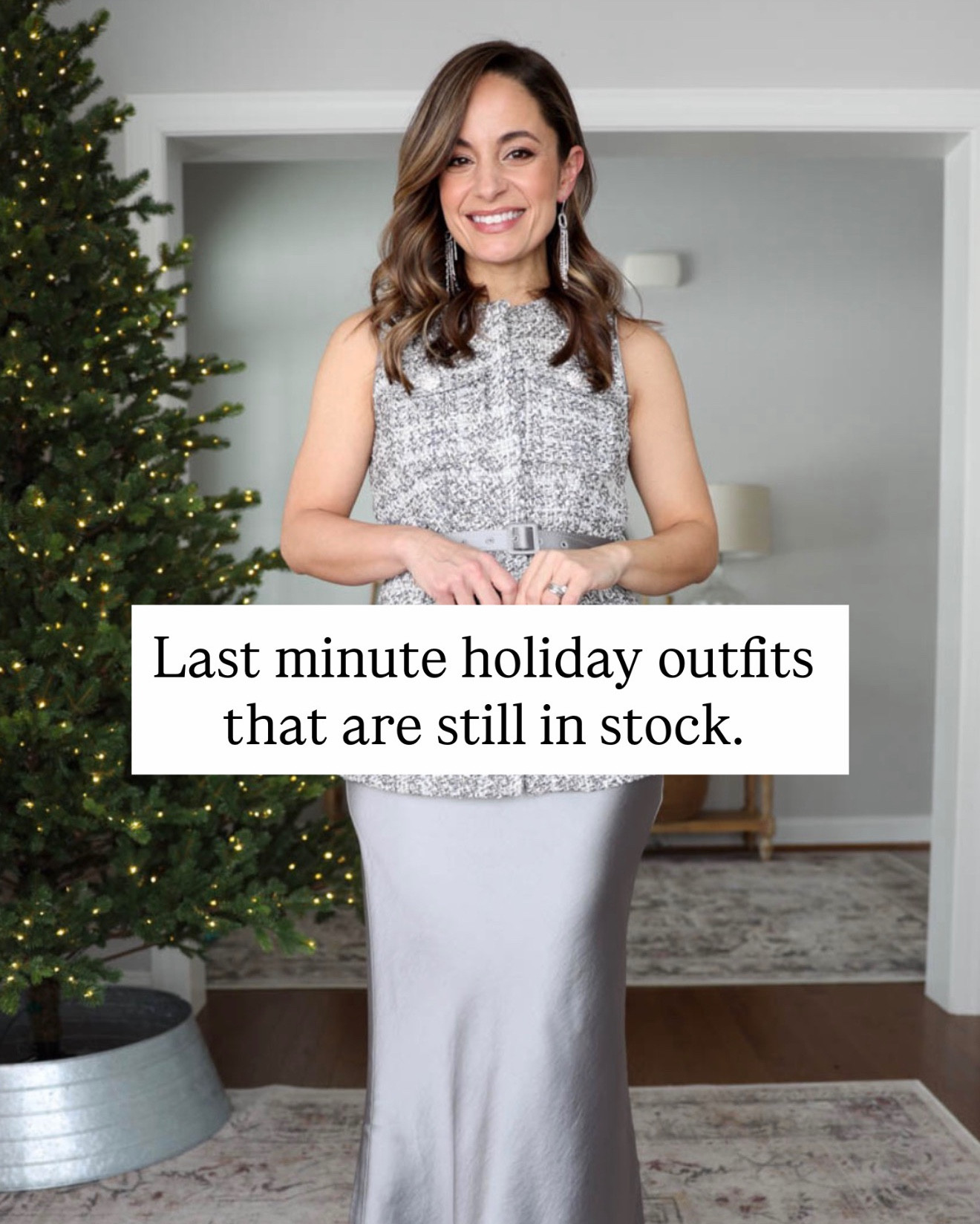 If you’re browsing my posts for a holiday party outfit, here are the few that are still in stock! 

Silver dress (WHBM): petite 00 
Green Skirt (WHBM): petite 00 
Green sweater (WHBM): petite xxs 
Black dress (Boden): petite 0 
Red pants (Ann Taylor): petite 00 
Red blazer (Ann Taylor): petite 00 
Red top (Spanx): xs 
Black floral dress (Tuckernuck): xxs 
Velvet dress (ASTR): xs 

(Holiday dresses, party outfits, last minute holiday) 

#LTKHoliday #LTKPetite