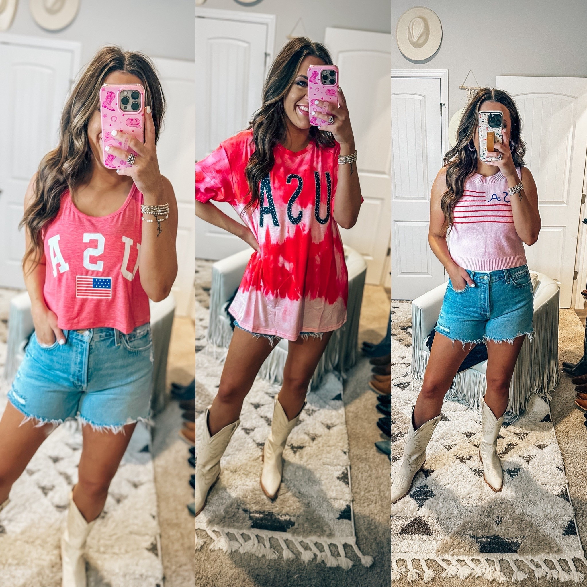 July 4th - USA - red white and blue 

#LTKStyleTip #LTKFindsUnder50 #LTKFindsUnder100