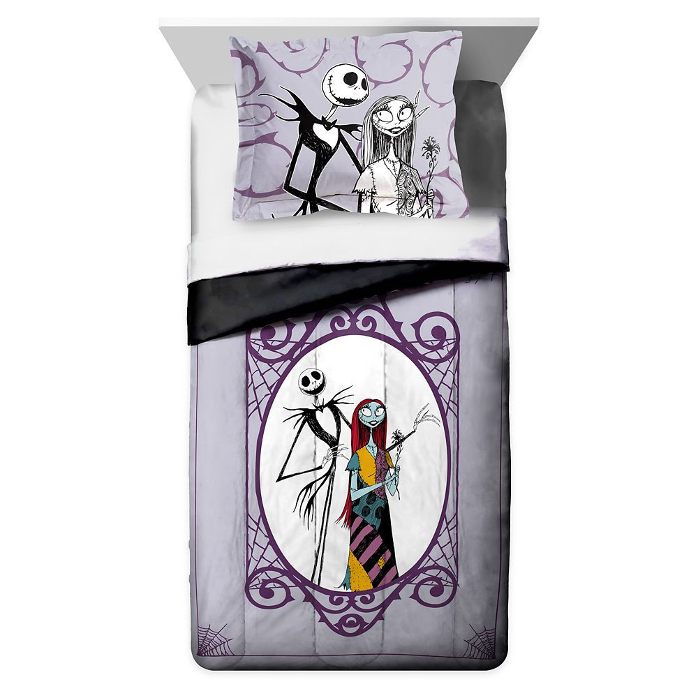 Jack Skellington and Sally Reversible Comforter Twin / Full / Queen – The Nightmare Before Chri... | Disney Store