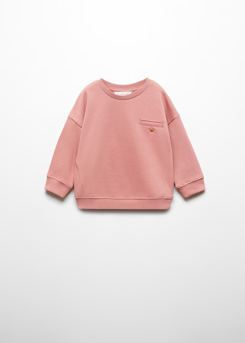 Pocket cotton sweatshirt | MANGO (US)