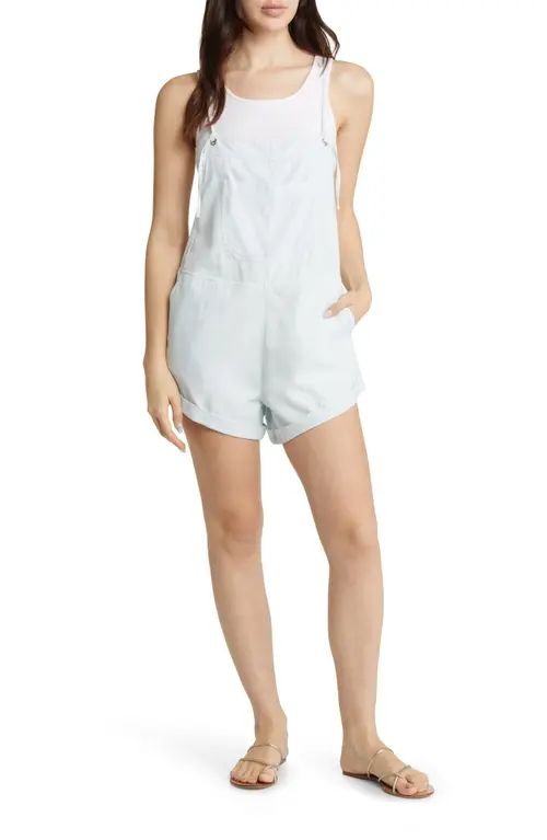 Billabong Wild Pursuit Overalls in Light Chambray at Nordstrom, Size X-Small | Nordstrom
