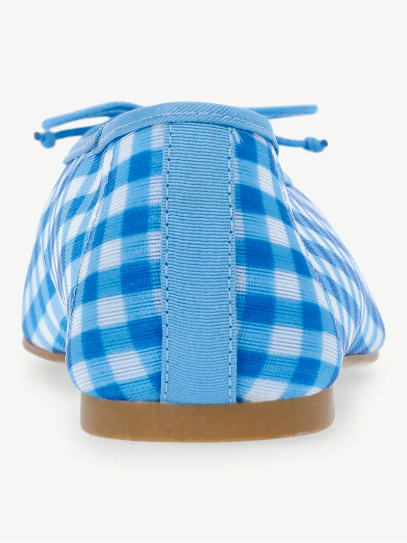 No Boundaries Women's Mesh Ballet Bow Flats | Walmart (US)