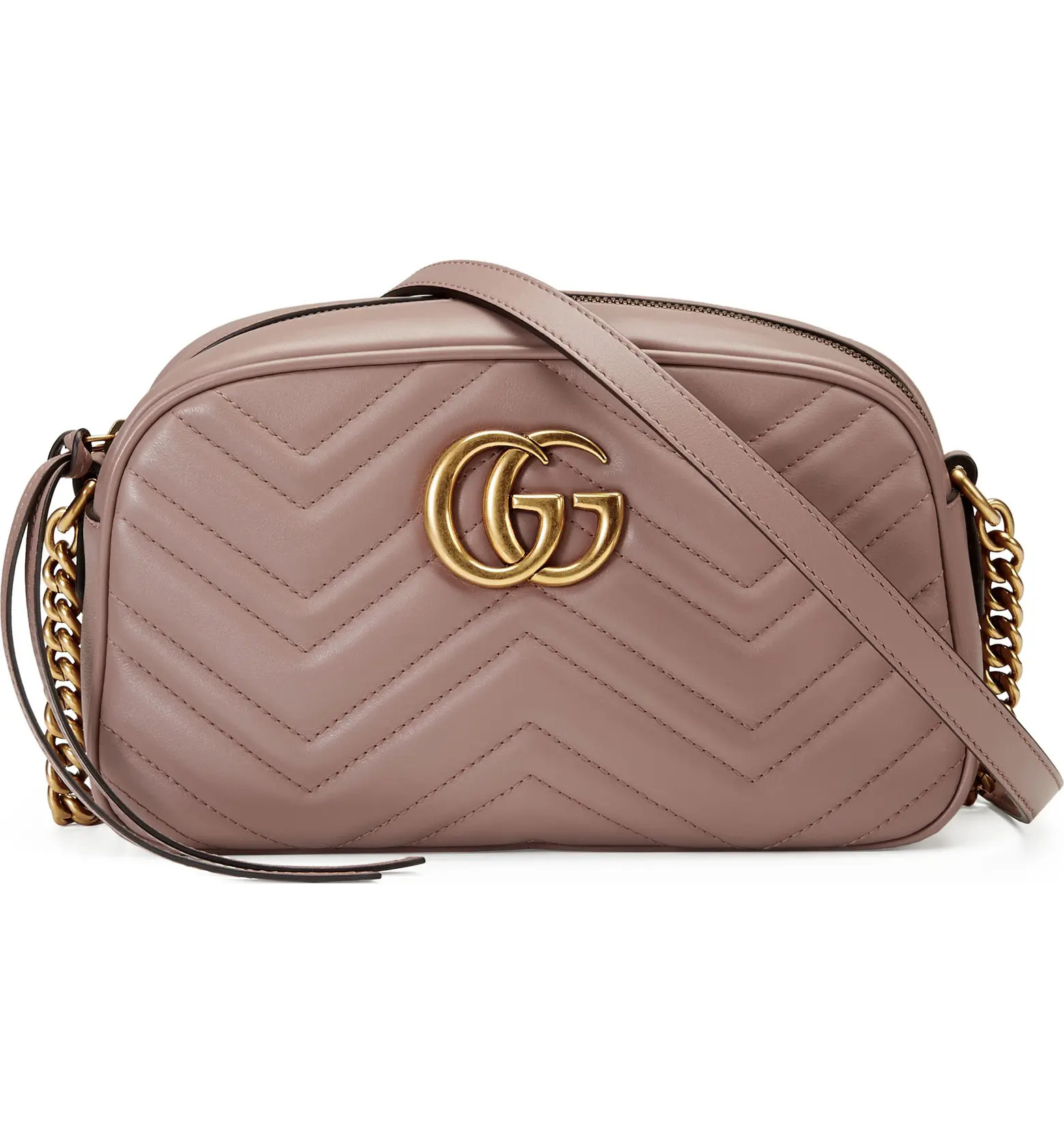 Small GG 2.0 Matelassé Leather Camera Bag | Nordstrom