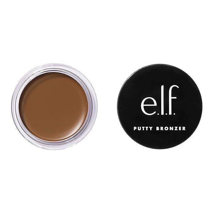 e.l.f. Putty Bronzer, Creamy & Highly Pigmented Formula, Creates a Long-Lasting Bronzed Belle Glo... | Amazon (US)