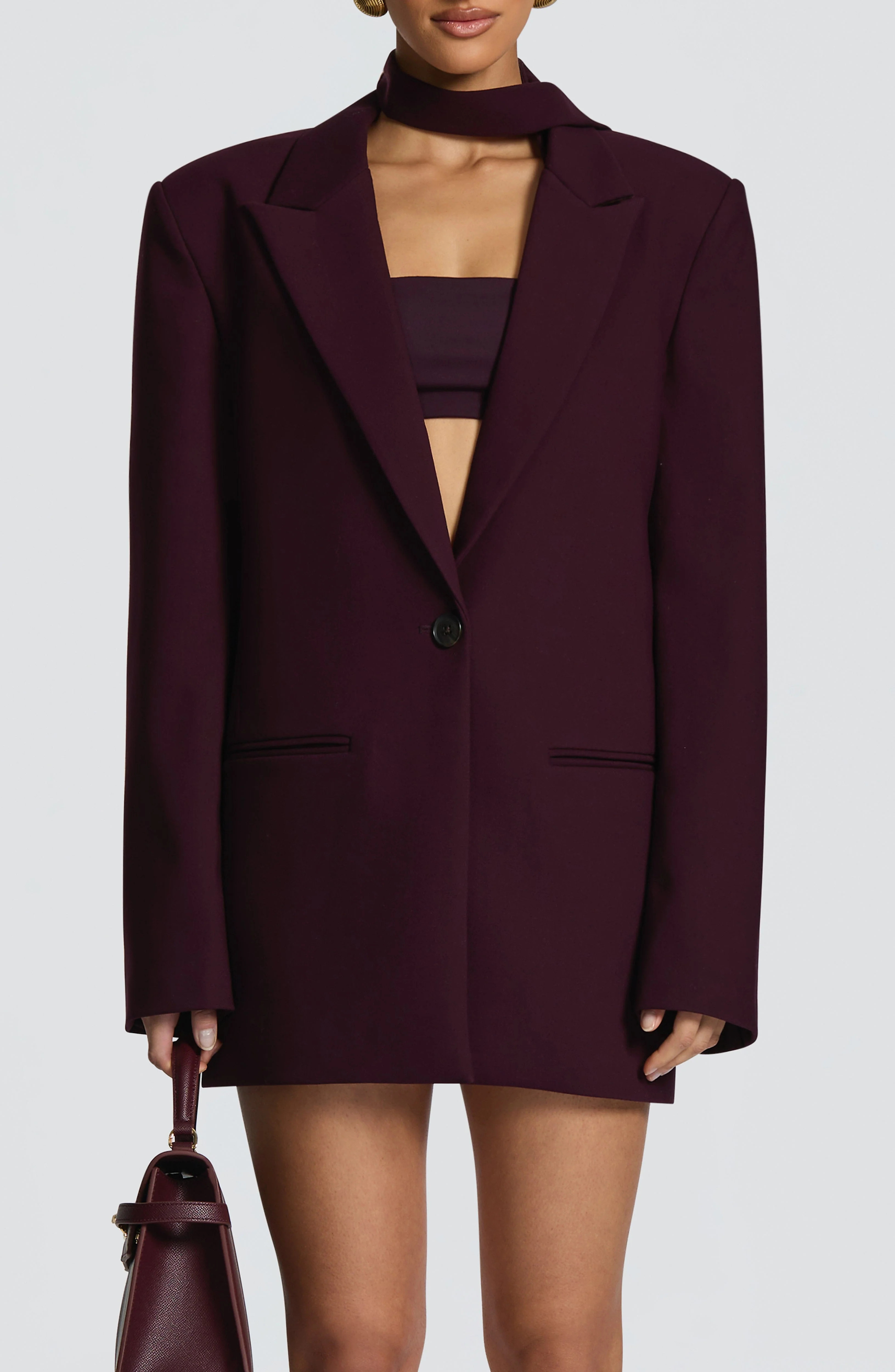 Vinnie Scarf - Plum | Babyboo (global)