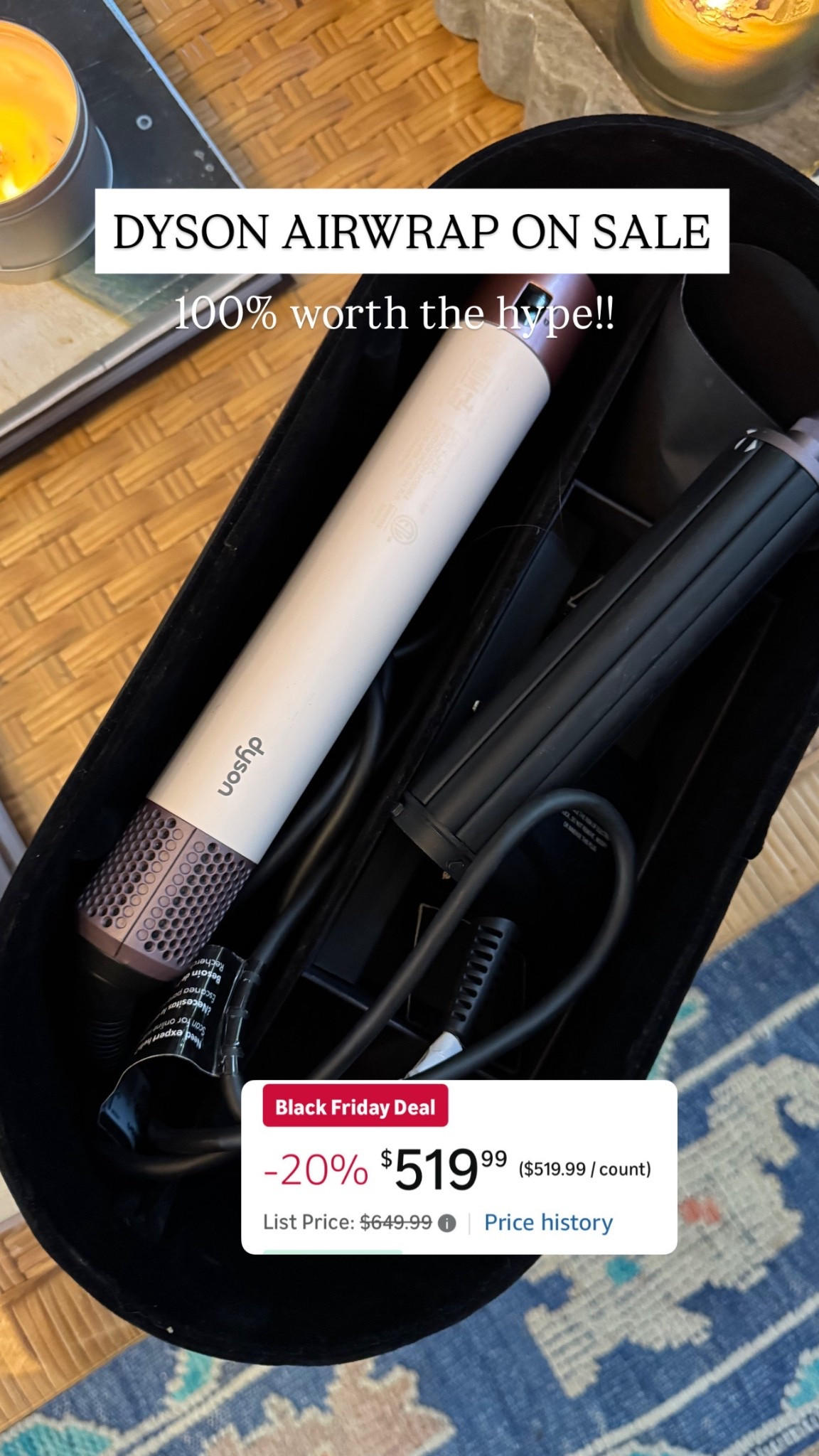 If this has been on your wishlist- it’s 20% off! Its100% worth the hype!! 